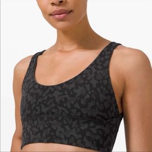 Lululemon Align Rejuvenate Bra Reversible Wild Thing & grey size 6